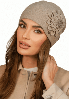 Светло кафява шапка  - модел Cruz